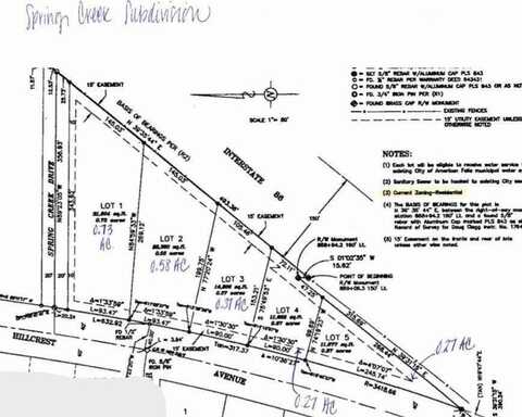 TBD Hillcrest Avenue Lot 2, American Falls, ID 83211