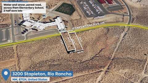 3200 Stapleton Lot 4a 4b NE, Rio Rancho, NM 87124