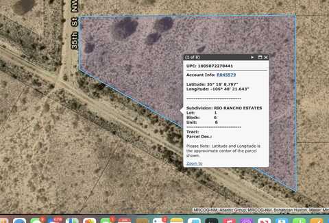 35th Street NW, Rio Rancho, NM 87144