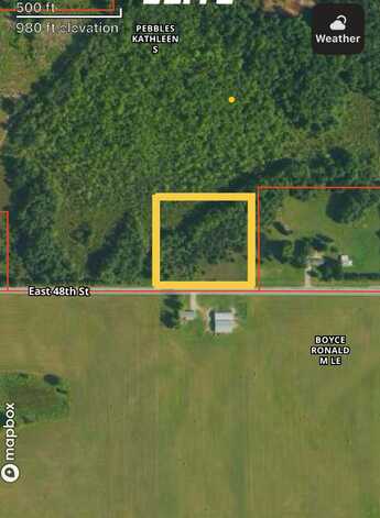 2 Acres E V/L E 48th Street, Chase, MI 49623