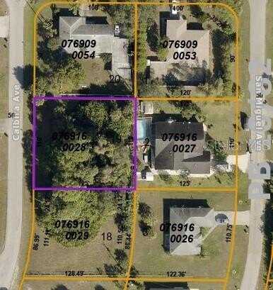Lot 19 CALBIRA AVENUE, NORTH PORT, FL 34287