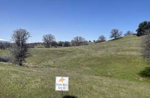 Lot 13 Sunset Hills Drive, Cottonwood, CA 96022