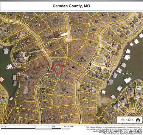 Grand View Drive lot: 444, Sunrise Beach, MO 65079