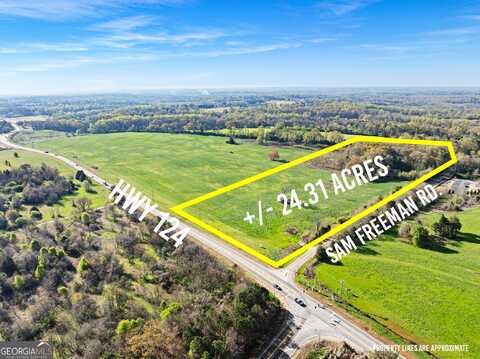 0 Hwy 124 W and Sam Freeman, Hoschton, GA 30548