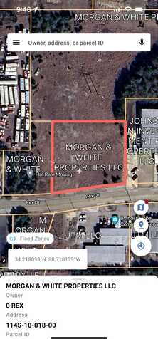 Lot 2 Rex, Tupelo, MS 38801