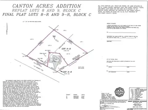 Lot 9-r FM 1255, Canton, TX 75103