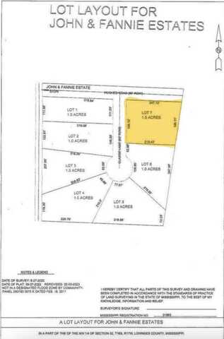 Lot 7 Kidd Road, Caledonia, MS 39740