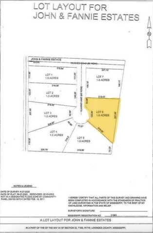 Kidd Road lot: 6, Caledonia, MS 39740
