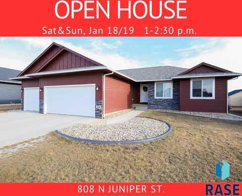 808 Juniper St, Lennox, SD 57039