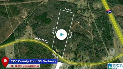 5559 COUNTY ROAD 59, VERBENA, AL 36091