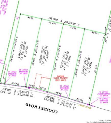 Tract D N Cooksey Road, Adkins, TX 78101