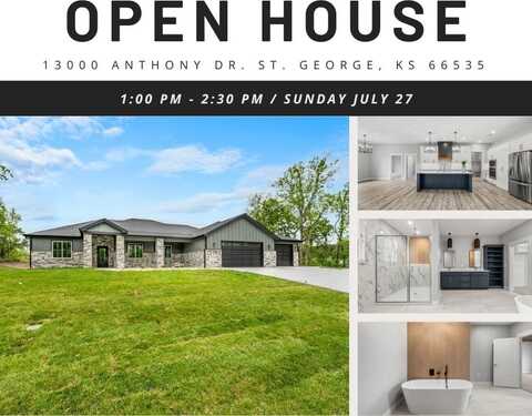 13000 Anthony Dr., Saint George, KS 66535