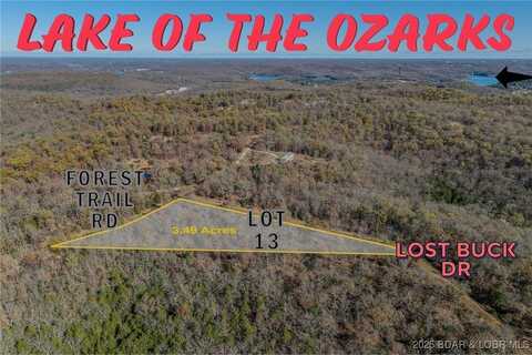 Lot 13 Forest Trails Road, Roach, MO 65787