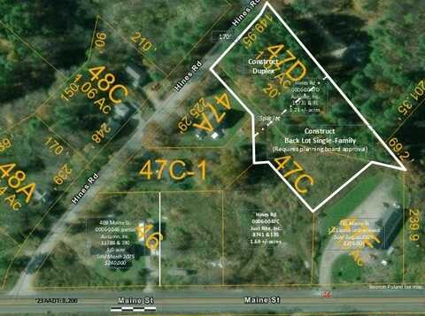 Lot 47d -c Hines Road, Poland, ME 04230