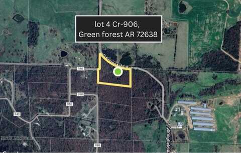 Lot 4 CR-906, Green Forest, AR 72638