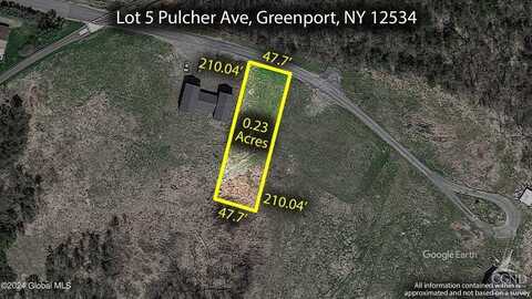 0 Lot 5 Pulcher Ave, Greenport, NY 12534