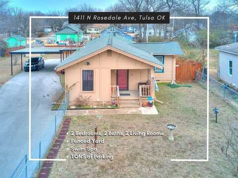 1411 N Rosedale Avenue, Tulsa, OK 74127