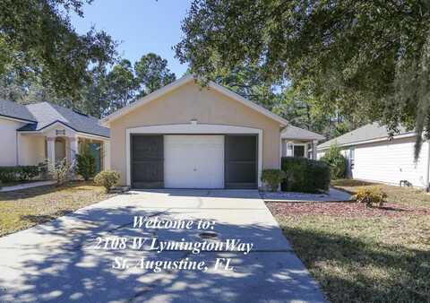 2108 W Lymington Way, Saint Augustine, FL 32084