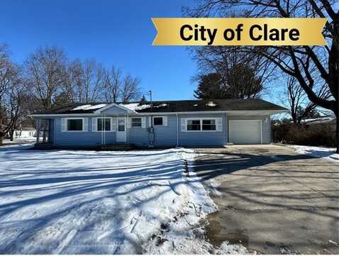 507 John, Clare, MI 48617