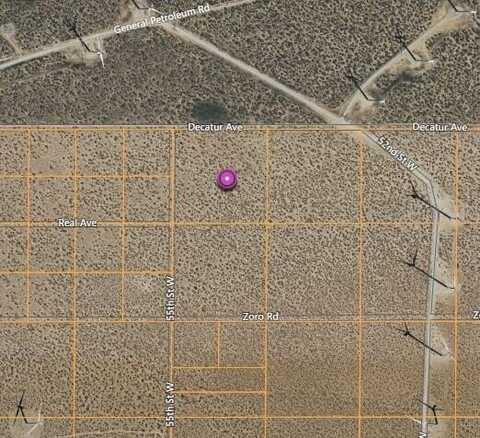 55th St W And Decatur Ave, Mojave, CA 93501