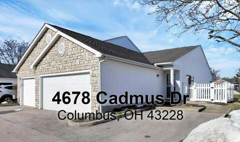 4678 Cadmus Drive, Columbus, OH 43228