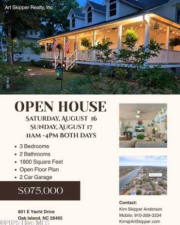 801 E Yacht Drive, Oak Island, NC 28465