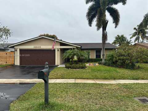 16805 SW 5th Way, Weston, FL 33326