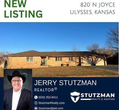 820 North Joyce Street, Ulysses, KS 67880