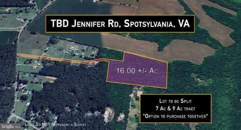 TBD -2 JENNIFER ROAD, SPOTSYLVANIA, VA 22551