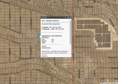 0 Guadalupe Road NW, Rio Rancho, NM 87144