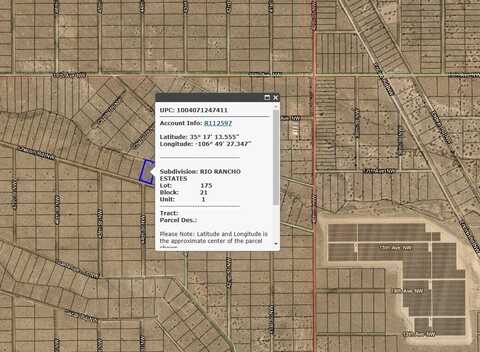 0 Chacon Road NW, Rio Rancho, NM 87144