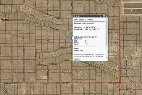 44th Street NW, Rio Rancho, NM 87144