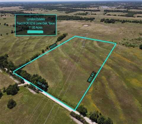 Tract 9 County Rd 3216, Lone Oak, TX 75453