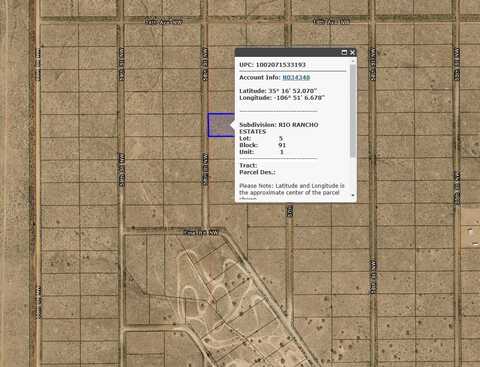 00 58th Street NW, Rio Rancho, NM 87144