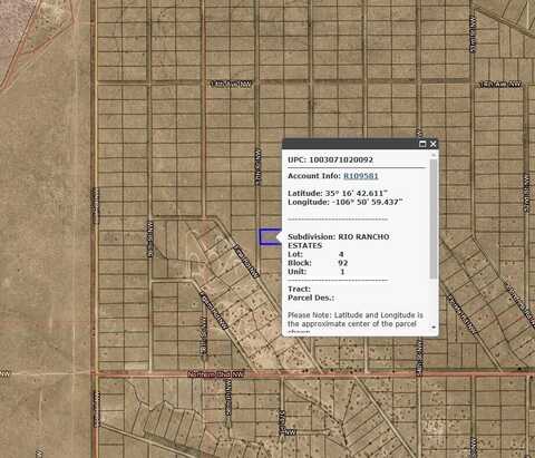 57th Street NW, Rio Rancho, NM 87144