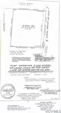 Stoney Point Road, Cumberland, VA 23040