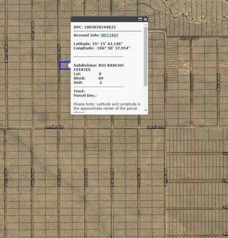 0 54th Street NW, Rio Rancho, NM 87124