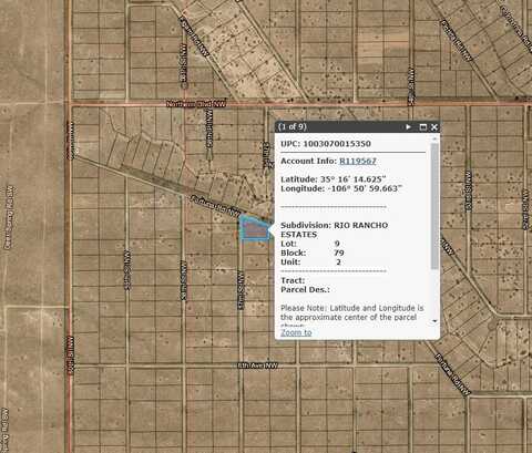 0 57th Street NW, Rio Rancho, NM 87124