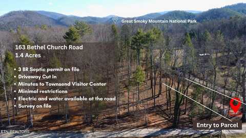 163 Bethel Church Rd, Townsend, TN 37882