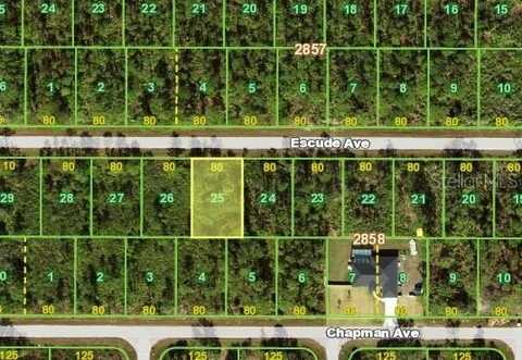12057 ESCUDE AVENUE, PORT CHARLOTTE, FL 33953
