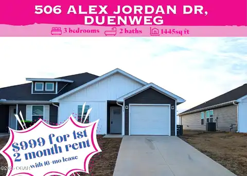 506 Alex Jordan Drive, Duenweg, MO 64841