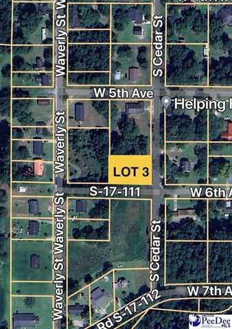 Lot 3 Corner of W 6th Avenue & S Cedar Street, Lake View, SC 29563