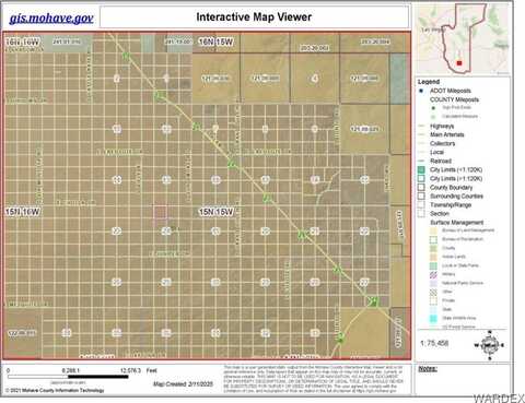 Parcel 2354 E Cholla Drive, Yucca, AZ 86438