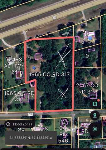 Lot 3 County Road 317, Moulton, AL 35650