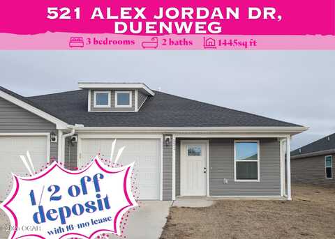 521 Alex Jordan Drive, Duenweg, MO 64841