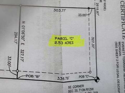 Parcel C E. 32nd Street, White Cloud, MI 49349