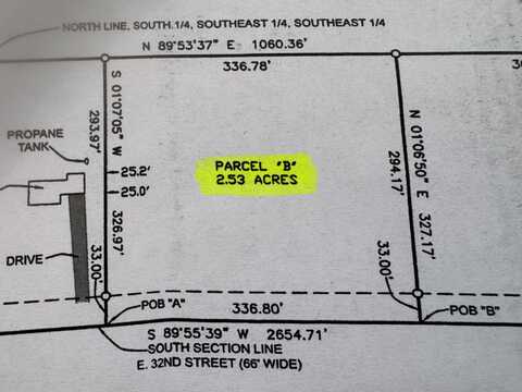 Parcel B E. 32nd Street, White Cloud, MI 49349