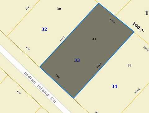 Lot #31 Indian Island Circle, Aberdeen, MS 39730