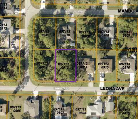 Lot 13 LEONA AVENUE, NORTH PORT, FL 34291