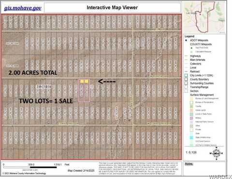 2 Lots Dahlia Drive, Meadview, AZ 86444